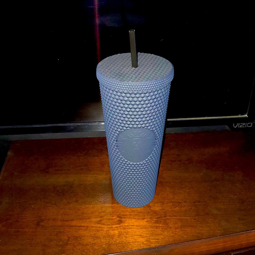 Starbucks black studded cup